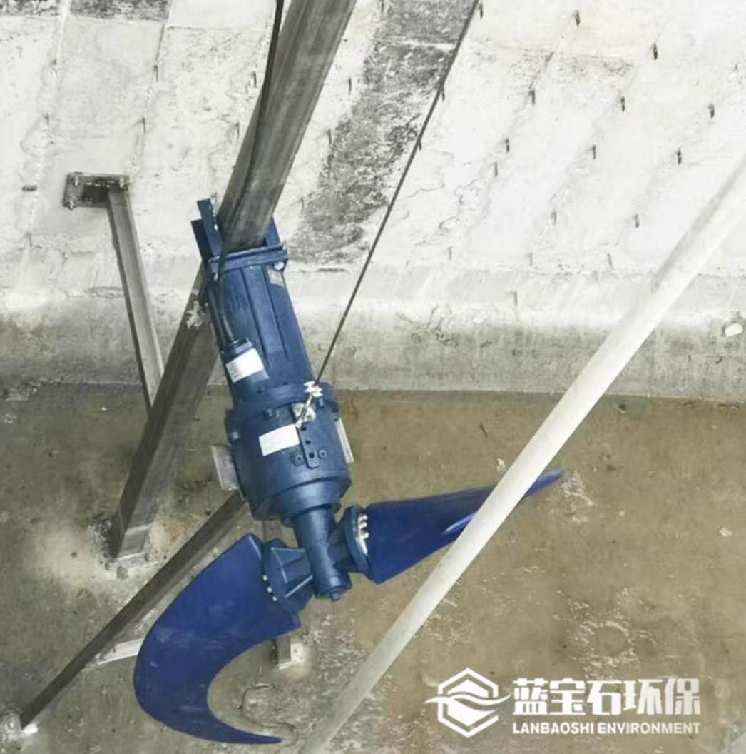 攜手安徽客戶，南京藍(lán)寶石潛水推流器助力污水處理項(xiàng)目高效運(yùn)行